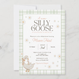 Invitación a Baby Shower de Nursery Rhyme Silly Go