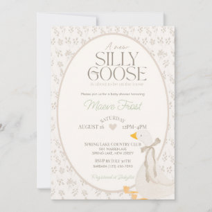 Invitación a Baby Shower de Nursery Rhyme Silly Go
