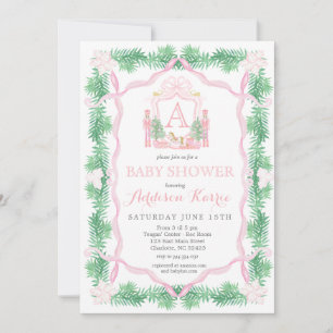 Invitación a Baby Shower de Nutcracker