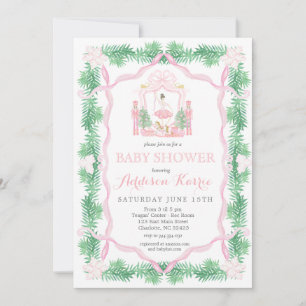 Invitación a Baby Shower de Nutcracker