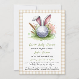 Invitación a Baby Shower de Pascua