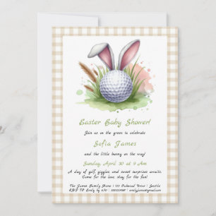 Invitación a Baby Shower de Pascua