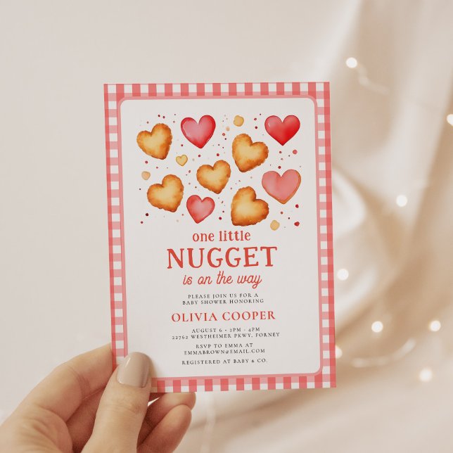 Invitación a Baby Shower de pequeños números (Subido por el creador)