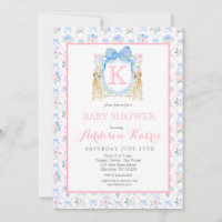Invitación a Baby Shower de perro de laboratorio b