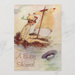 Invitación a Baby Shower de Peter Pan