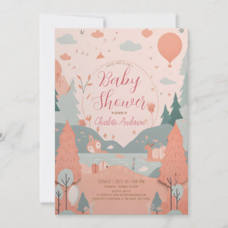 Invitación a Baby Shower de River Vista