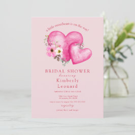 Invitación a Baby Shower de Rosy Blooms