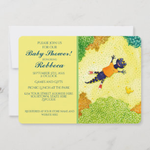Invitación a Baby Shower de Salamander