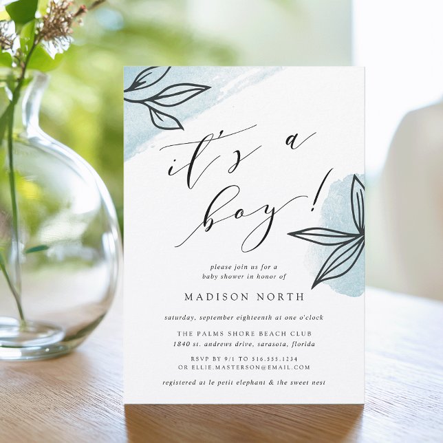 Invitación a Baby Shower de Secret Garden (Subido por el creador)