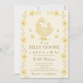 Invitación a Baby Shower de Silly Goose
