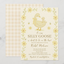 Invitación a Baby Shower de Silly Goose