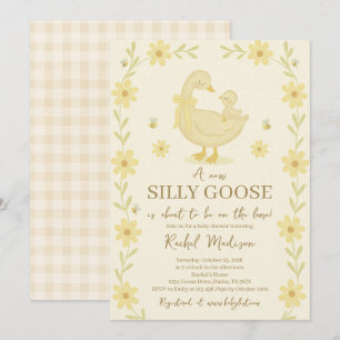 Invitación a Baby Shower de Silly Goose