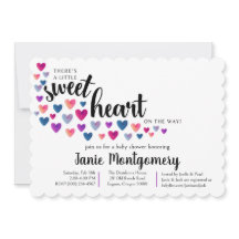 Invitación a Baby Shower de Squerido