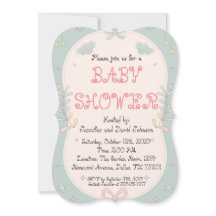 Invitación a Baby Shower de Sweet Floral