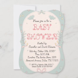 Invitación a Baby Shower de Sweet Floral