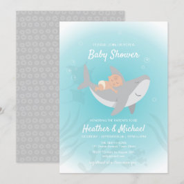 Invitación a Baby Shower de Sweet Shark