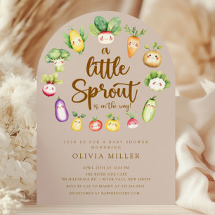 Invitación a Baby Shower de Sweet Sprout