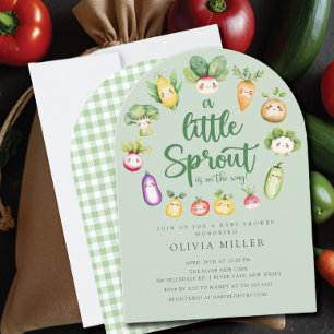 Invitación a Baby Shower de Sweet Sprout