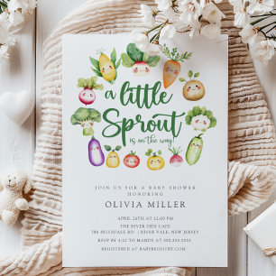 Invitación a Baby Shower de Sweet Sprout