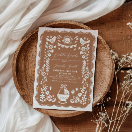 Invitación a Baby Shower de Terracotta Cielito Lin