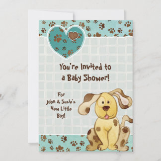 Invitación a Baby Shower de un mejor amigo de un n