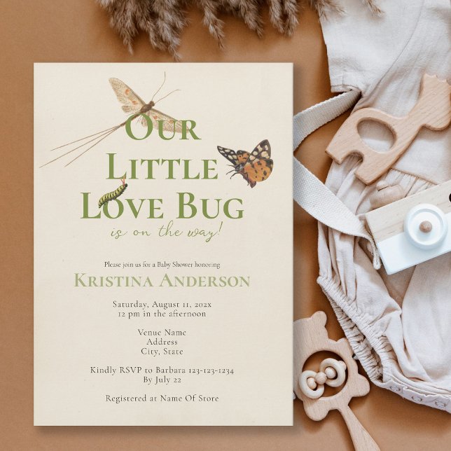 Invitación a Baby Shower de un pequeño y bonito er (Subido por el creador)