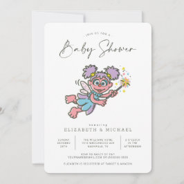 Invitación a Baby Shower de Vintage Abby Cadabby
