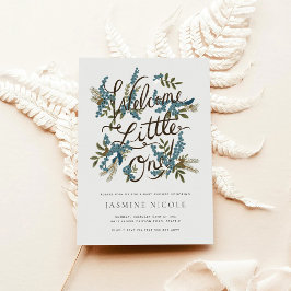 Invitación a Baby Shower de Woodland