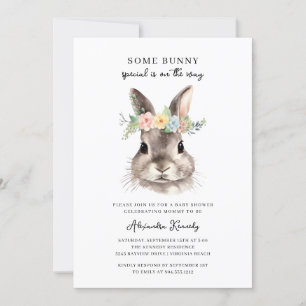 Invitación a Baby Shower de Woodland Animals