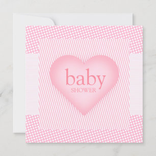 Invitación a Baby Shower del Chica de Collage de c
