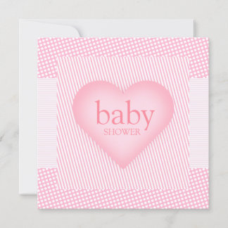 Invitación a Baby Shower del Chica de Collage de c