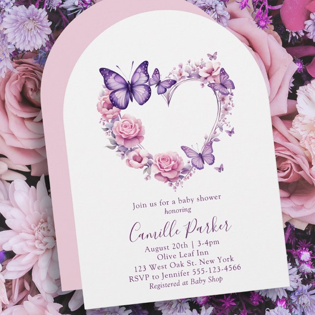 Invitación a Baby Shower del Chica floral de marip (Subido por el creador)