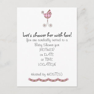 Invitación a Baby Shower del entrenador para bebés