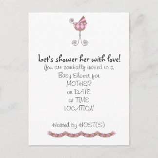 Invitación a Baby Shower del entrenador para bebés