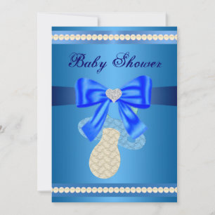 Invitación a Baby Shower del Pacificador Azul