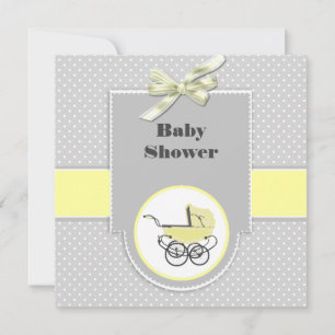 Invitación a Baby Shower del programa para bebés g