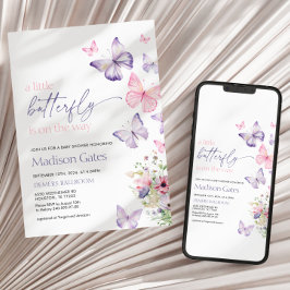 Invitación a Baby Shower digital o impresa