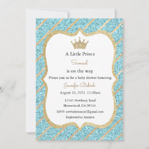 Invitación a Baby Shower, invitación a ducha de no