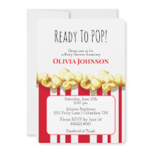 Invitación a baby shower ¡Lista para reventar!
