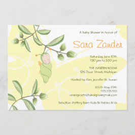 Invitación a Baby Shower - Mariposa