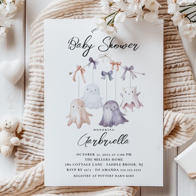 Invitación a Baby Shower móvil de Ghost mate (Subido por el creador)