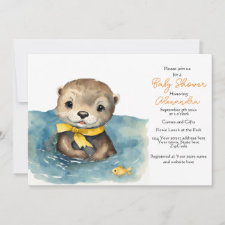 Invitación a Baby Shower neutra por género