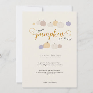 Invitación a Baby Shower neutra por género de cala