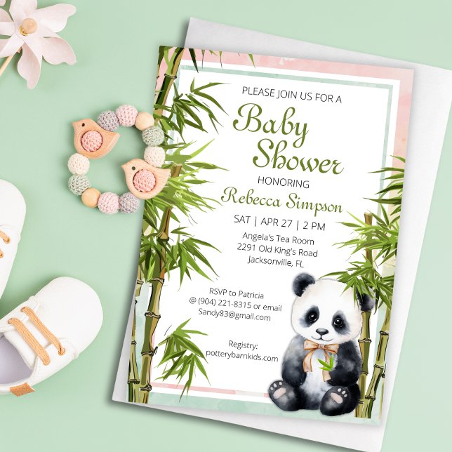 Invitación a Baby Shower neutra por sexo para bebé (Subido por el creador)