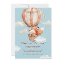 Invitación a Baby Shower neutral de género