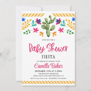 Invitación a Baby Shower neutral de género de Fies