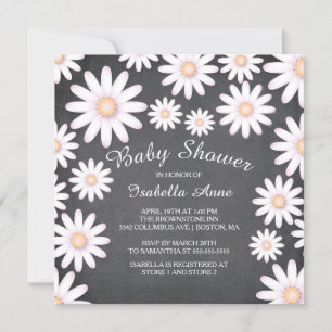 Invitación a Baby Shower neutral de Sweet Daisy