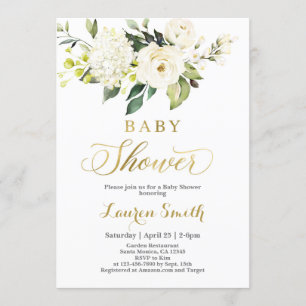 Invitación a Baby Shower neutral en cuanto a géner