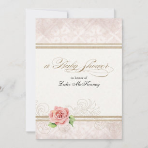Invitación a Baby Shower - Nuestra pequeña princes