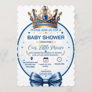 Invitación a baby shower nueva